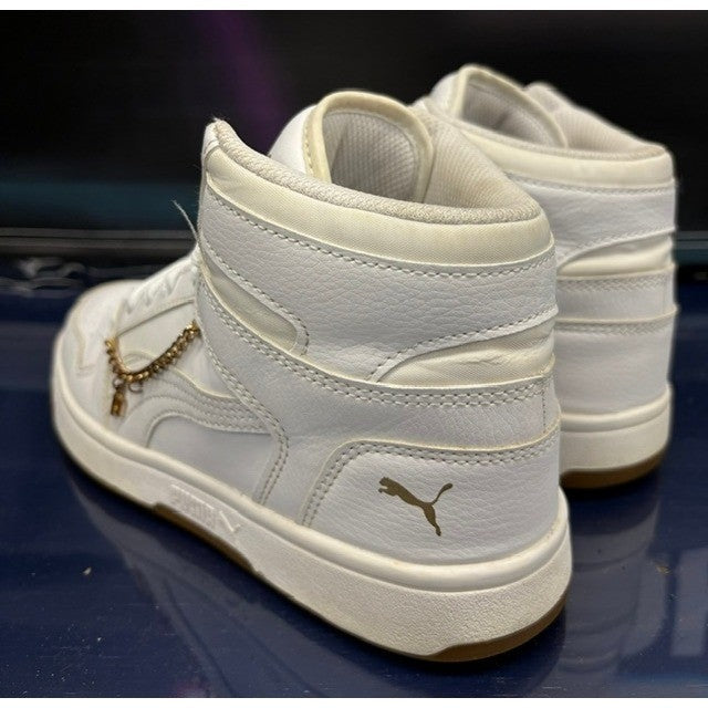 Puma Rebound Layup High White (2024) 399165-01 Mens sneakers size 4.53