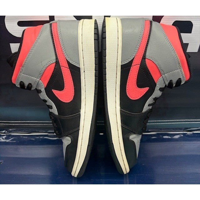 Jordan 1 Mid Black Pink Shadow (2020) 554724-059 Mens sneakers size 75