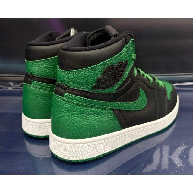 Jordan 1 Retro High Pine Green Black (2019) 555088-030 Mens sneakers size 9.52