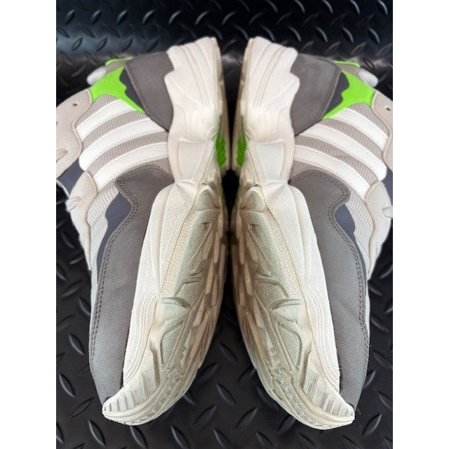 Adidas Yung-96 Off White Solar Green F97182 Mens sneakers size 11.55