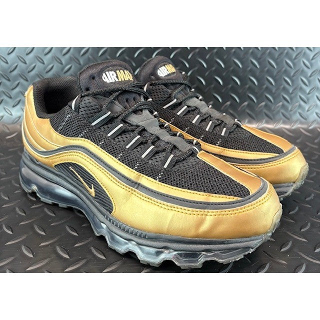 Nike Air Max 24/7 Metallic Gold Black 397252-015 Mens sneakers size 91