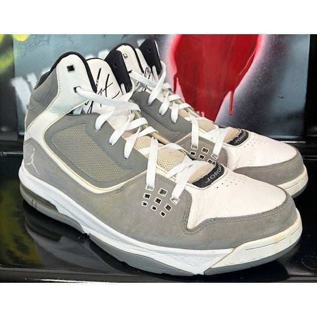 Jordan Flight 23 RST Basketball Shoes Sneakers Mens sz 13 Gray White Jumpman1