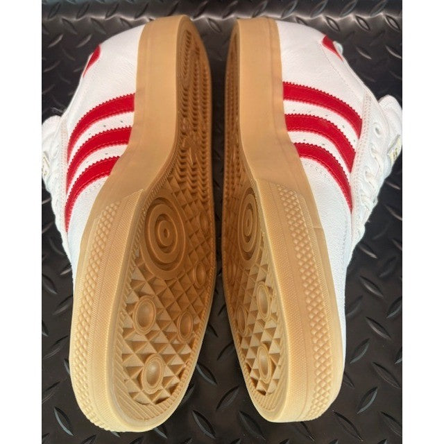 Adidas Adi-Ease Universal ADV Premium White Scarlet Sneakers mens size 105