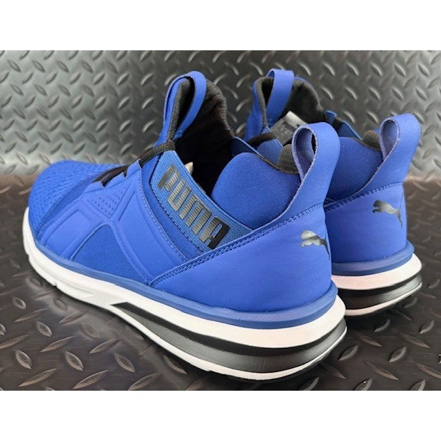 Puma Enzo Mesh Blue Black White 192439-02 Mens Athletic Sneakers size 11.53