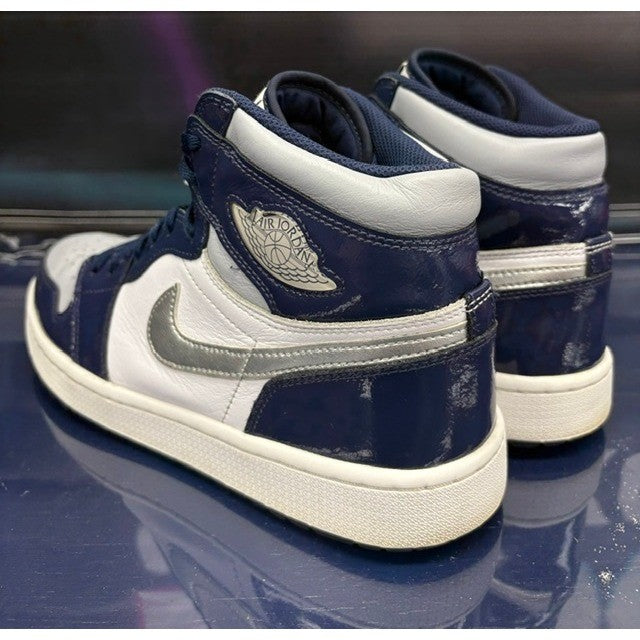 Jordan 1 Retro High Golf Patent Navy (2022) DQ0660-100 Mens sneakers size 103