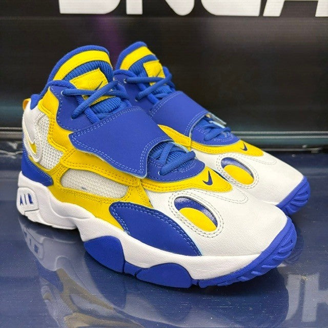 Nike Air Max Speed Turf White Blue Rams (2022) DZ4448-100 Youth sneakers size 6Y1