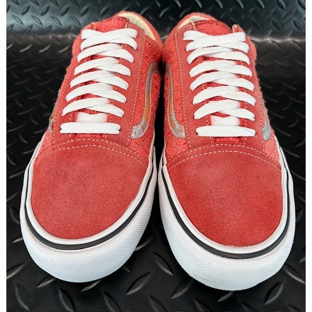 Vans X Supreme Old Skool Pro Iridescent Coral White Mens Low top sneakers size 84