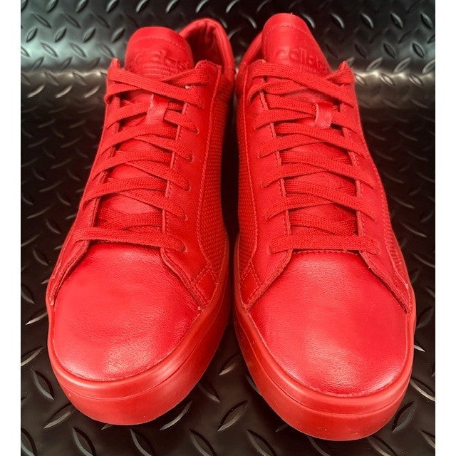 Adidas Court Vantage Adicolor Scarlet Red Mens Sneakers Shoes size 114