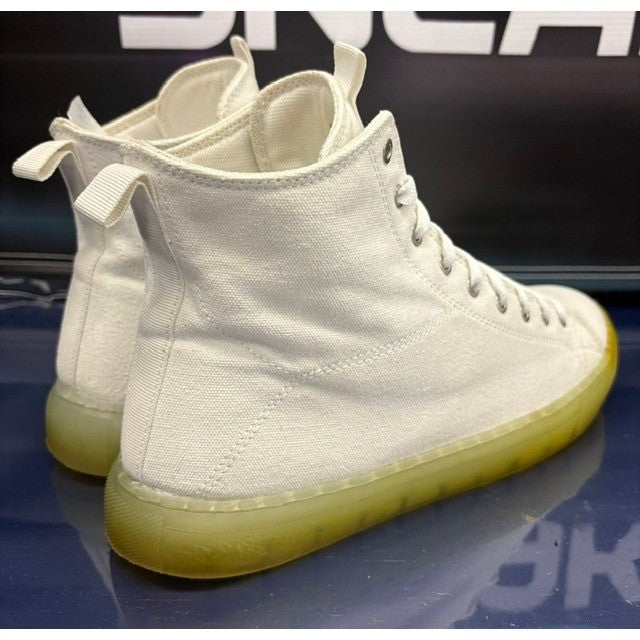 Asos Design White High Top F102663 Canvas Mens sneakers size 102
