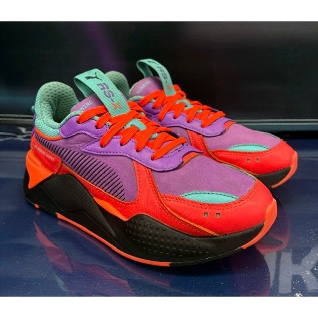 Puma RS-X Purple Glimmer Energy Red (2019) 372121-01 Kids sneakers size 5.5C1