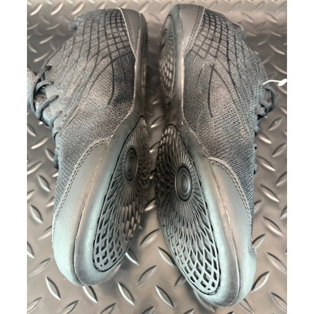 Asics Rhythmic 3 Dance Shoe Black Grey Womens size 7 sneakers S576N5