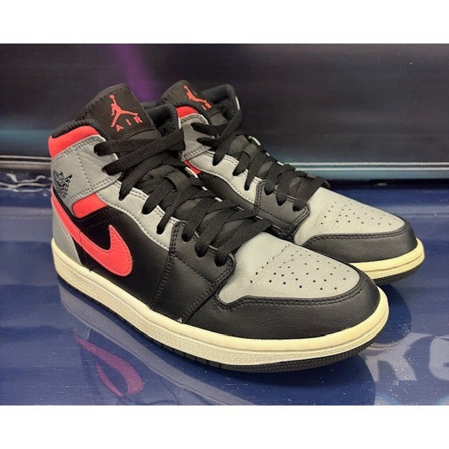 Jordan 1 Mid Black Pink Shadow (2020) 554724-059 Mens sneakers size 71