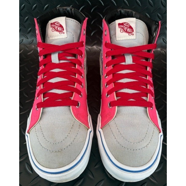 Vans Old Skool Sk8-Hi Cancer Roses 721454 Mens Canvas Sneakers Shoes size 8.54