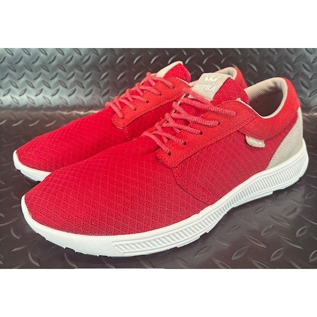 Supra Hammer Run Red White 08126-605-M Mens Athletic Sneakers Shoes Size 120