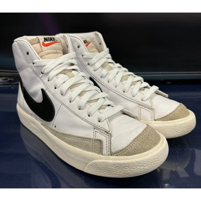 Nike Blazer Mid 77 White Black (2022) CZ1055-100 Womens sneakers size 81