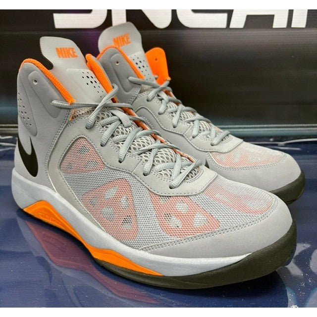 Nike Dual Fusion BB Stealth Orange Grey (2012) 536846-004 Mens sneakers size 121