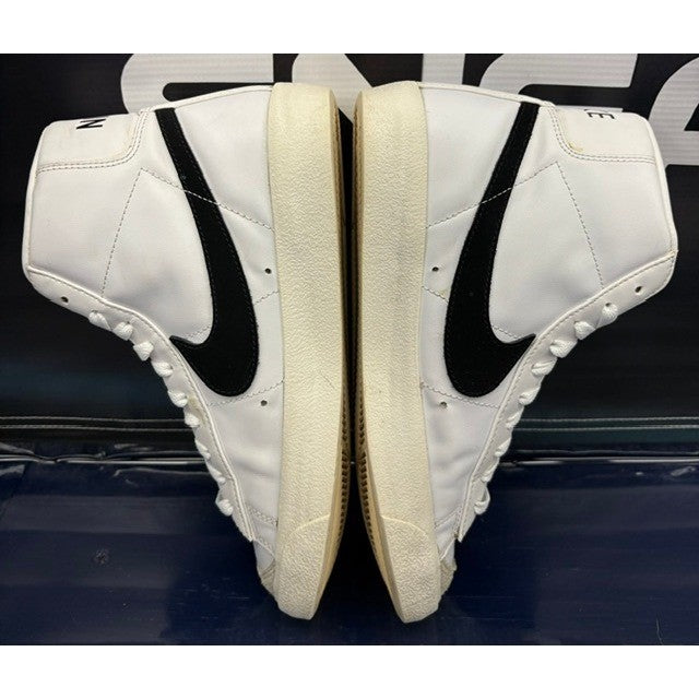 Nike Blazer Mid 77 White Black (2021) CZ1055-100 Womens sneakers size 8.56