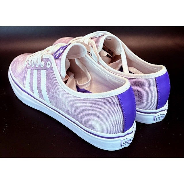 Adidas Originals Adria Low M19480 Mens Sneakers size 9.5 White Purple3