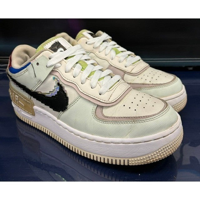 Nike Air Force 1 Low Shadow 8 Bit Green (2020) CV8480-300 Womens sneakers size 91