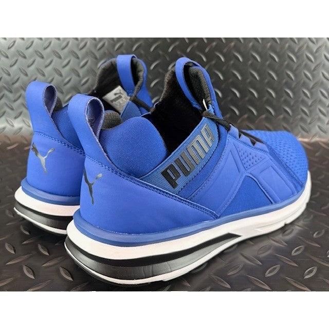 Puma Enzo Mesh Blue Black White 192439-02 Mens Athletic Sneakers size 11.52