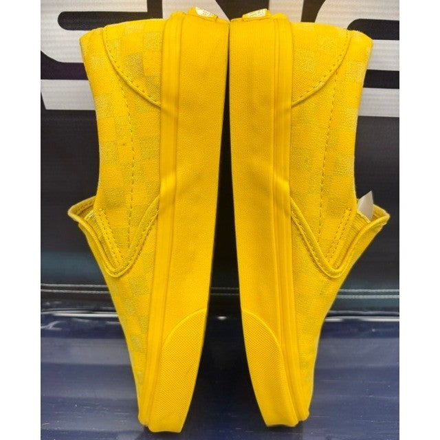 Vans OTW Spectra Yellow Mono Checkerboard 721356 Mens slip-on sneakers size 75