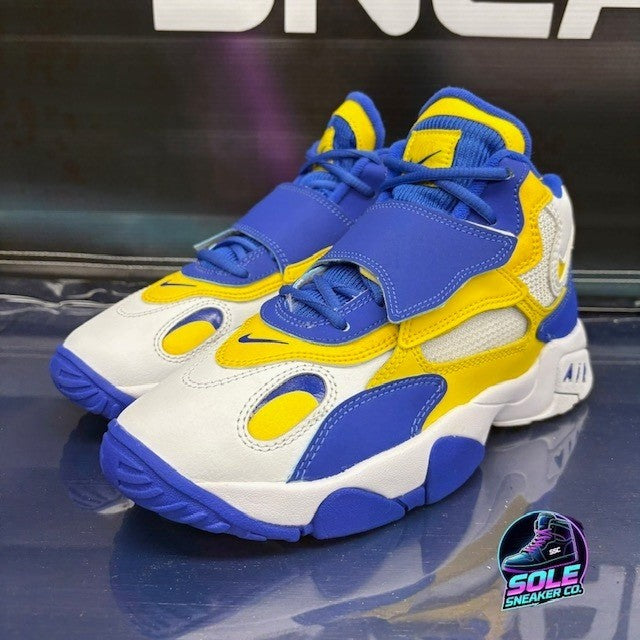 Nike Air Max Speed Turf White Blue Rams (2022) DZ4448-100 Youth sneakers size 6Y0