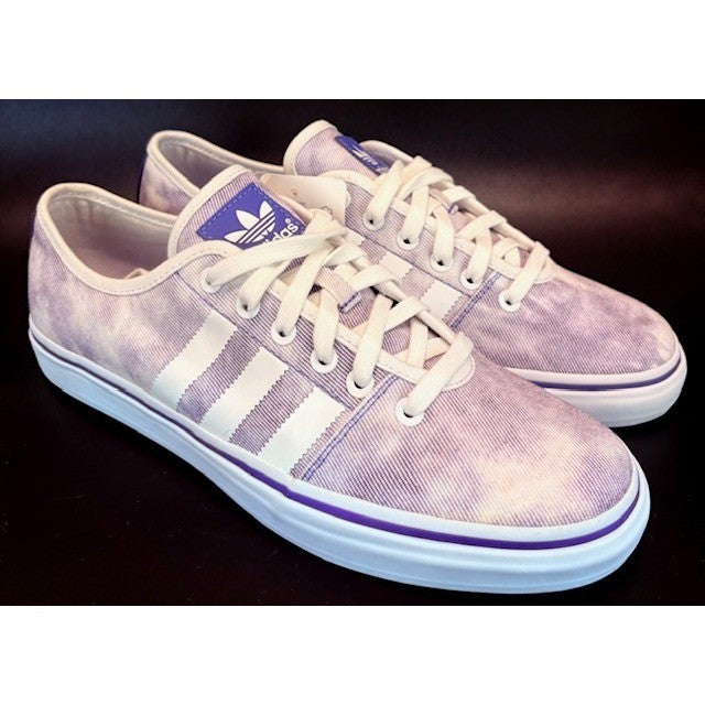 Adidas Originals Adria Low M19480 Mens Sneakers size 9.5 White Purple1