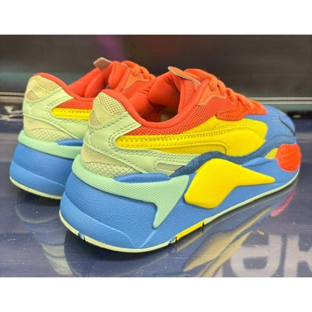 Puma RS-X3 Puzzle Palace Blue Grade School 372357-10 Kids sneakers size 5.5C2