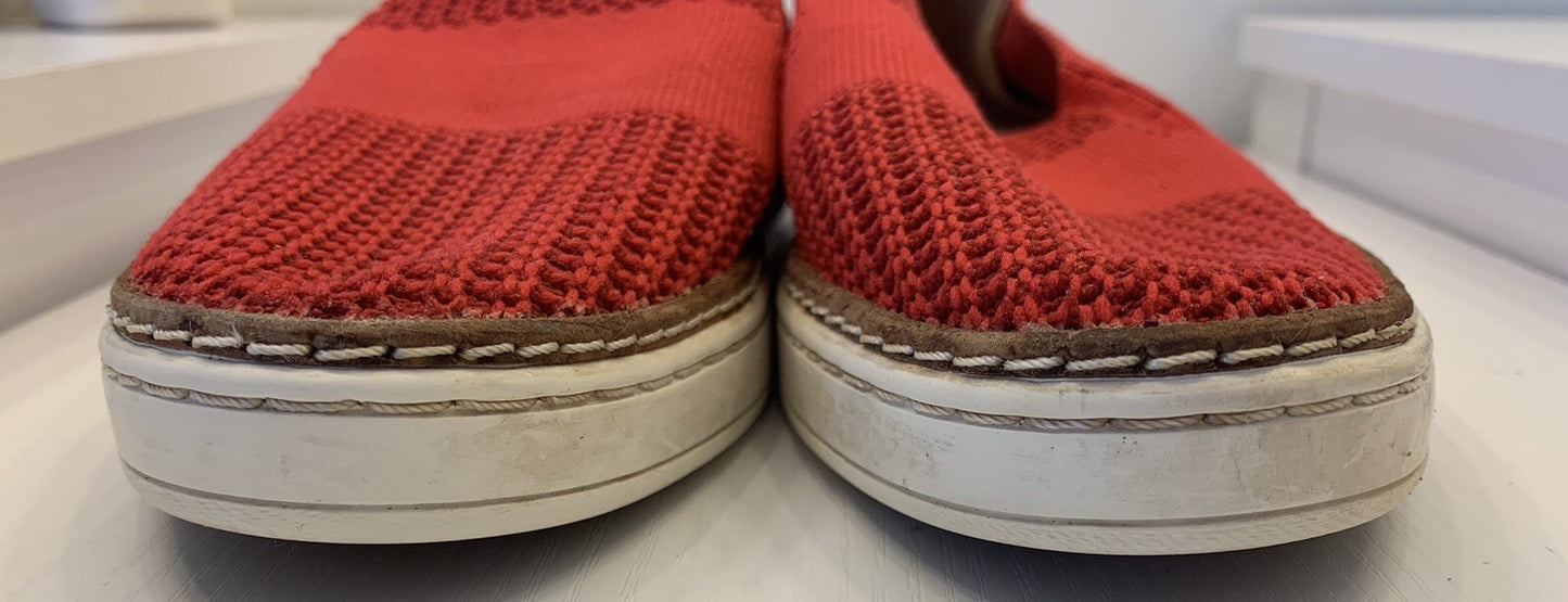 UGG Australia Sammy Women's Tango Red Slip On Casual Size 7 Knit2