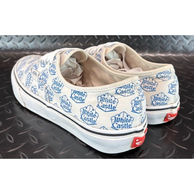 Vans X Supreme OTW White Castle TC6D Low Tops RARE Mens sneakers shoes size 8.53
