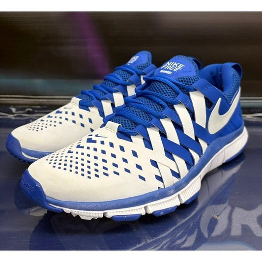 Nike Free Trainer 5.0 White Royal Blue (2016) 579811-402 Mens sneakers size 110