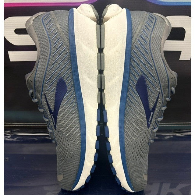 Brooks Ghost 12 Grey Blue White (2019) 1103161D003 Mens sneakers size 11.55