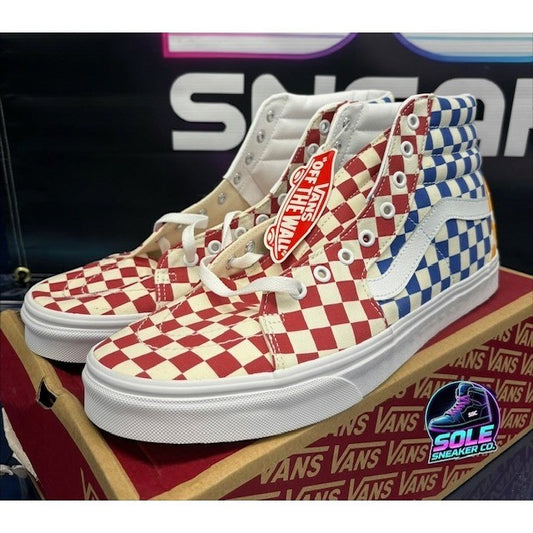 Vans OTW Sk-8 Hi Checkerboard Multicolor 721356 Mens sneakers size 130