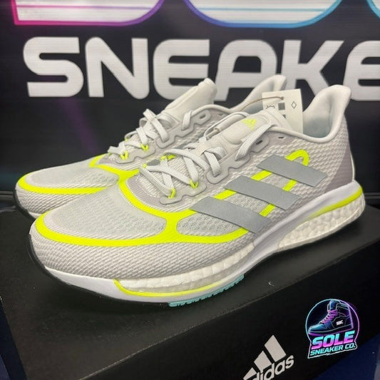 Adidas Supernova Grey Solar Yellow (2021) FX6699 Womens sneakers size 9.50