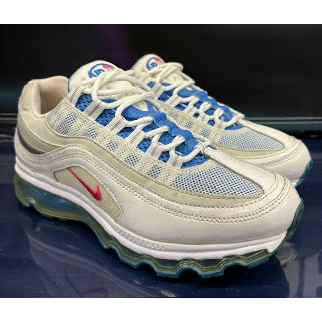 Nike Air Max 24-7 White Blue (2010) 401258-102 Youth sneakers size 6Y1