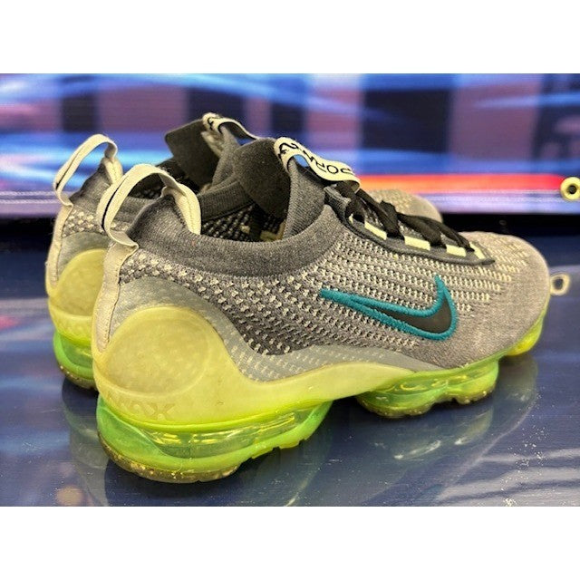 Nike Air Vapormax 2021 FK Dark Grey Barely Volt DB1550-009 Kids sneakers size 7Y2