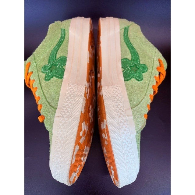 Converse Ox Tyler the Creator Golf Le Fleur Jade Lime Orange mens sneakers sz 85