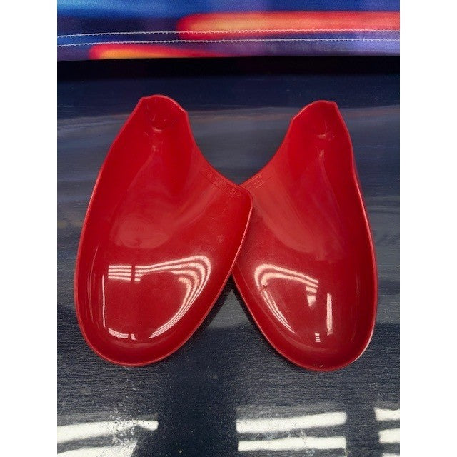 Jordan Red Plastic Shoe trees - 1 pair - Mens Size 8.5 - 102