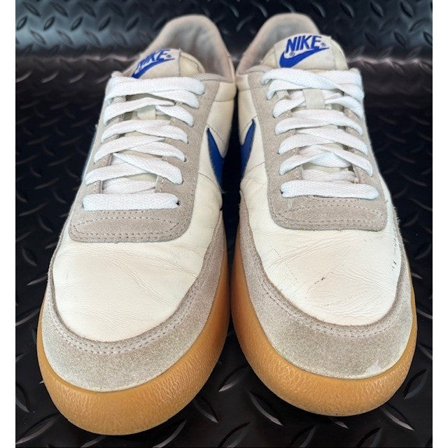 Nike Killshot 2 Leather Sail White Blue Mens leather suede sneakers size 84