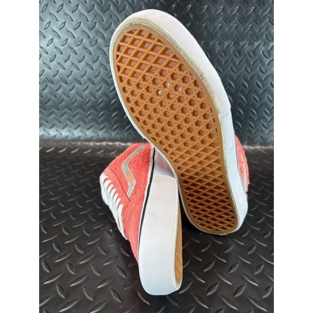 Vans X Supreme Old Skool Pro Iridescent Coral White Mens Low top sneakers size 86