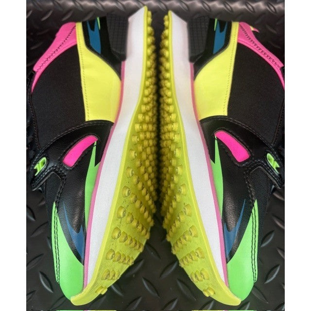 Puma Mile Rider Sunny Getaway Black Green Pink 373443-02 Womens sneakers size 85