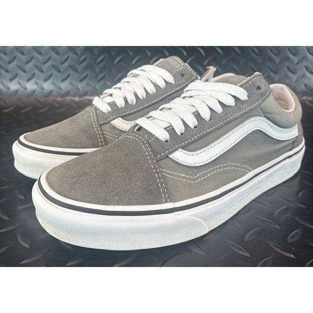 Vans Off the Wall OTW Grey White Suede Canvas 500714 Mens sneakers size 6.50