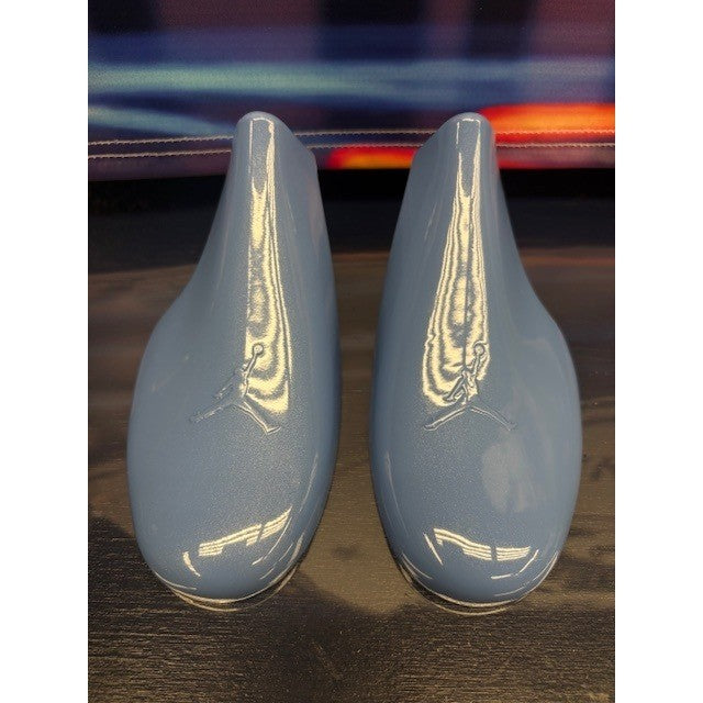 Jordan Light Blue Plastic Shoe trees - 1 pair - Mens Size 8.5 - 100