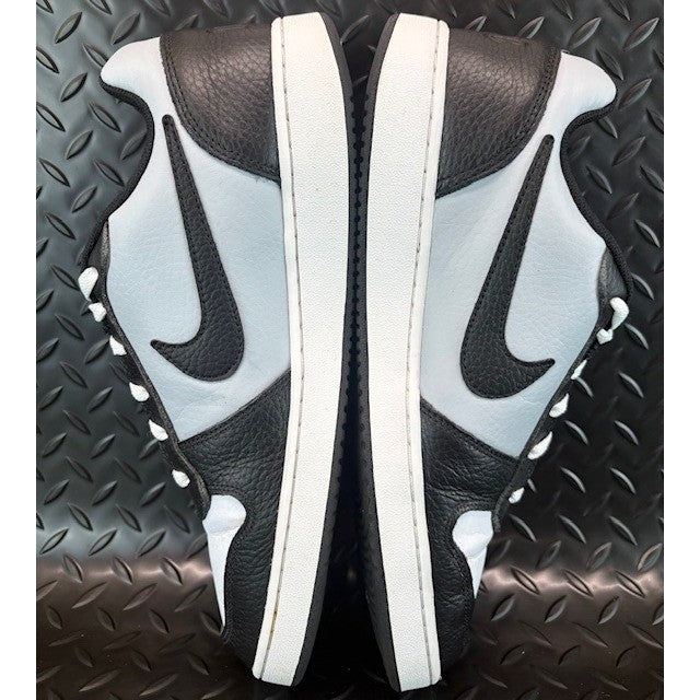 NIke Ebernon Low PRM White Black Wolf Grey AQ1774-102 Mens sneakers size 11.55