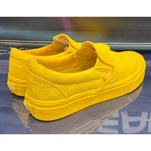 Vans OTW Spectra Yellow Mono Checkerboard 721356 Mens slip-on sneakers size 72