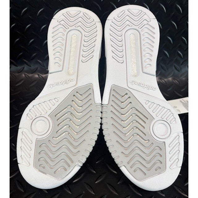 Adidas Drop Step XL White Lime Grey GZ1582 Womens Athletic Sneaker size 5.56