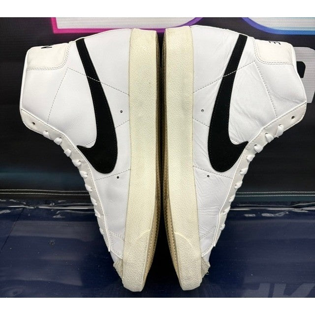 Nike Blazer Mid 77 Vintage White Black (2021) BQ6806-100 Mens sneakers size 135