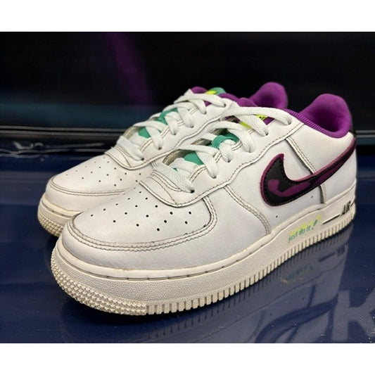 Nike Air Force 1 Low LV8 Just Do it (2022) DX3933-100 Youth sneakers size 5.5Y0