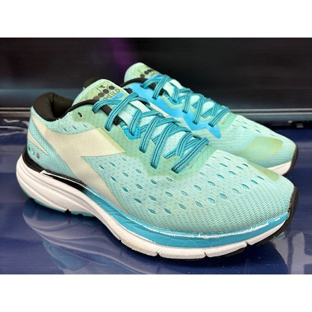 Diadora Mythos 6 Blusheild Teal White Blue C9057 Womens sneakers size 7.51