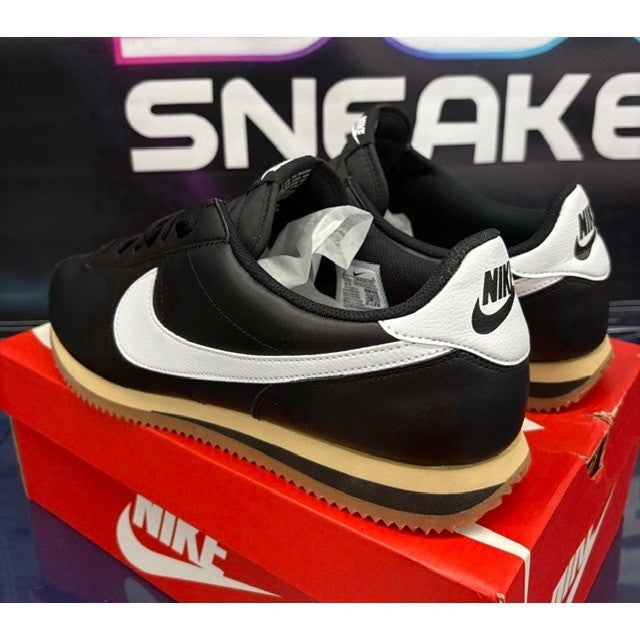 Nike Cortez Leather Black White Gum (2024) DM4044-002 Mens sneakers size 143
